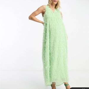 ASOS maternity dress - pistachio green